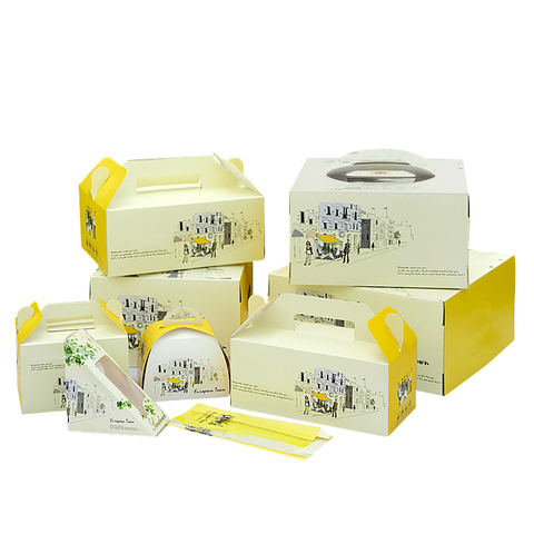 China One-Piece Cake Box Wholesale White Cardboard | SunShine Manufacturer  and Supplier | Sunshine